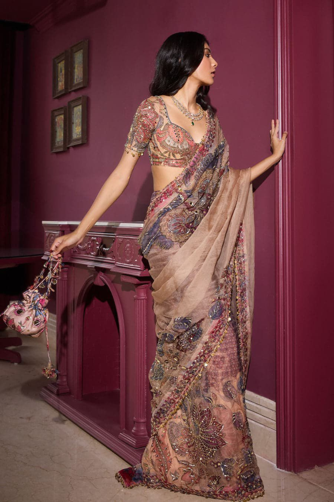 Desi Pardesi Creations Party Wear Saree Collection