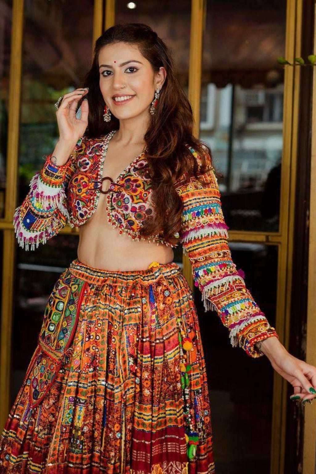 Designer Printed Lehenga Choli – Premium Butter Silk