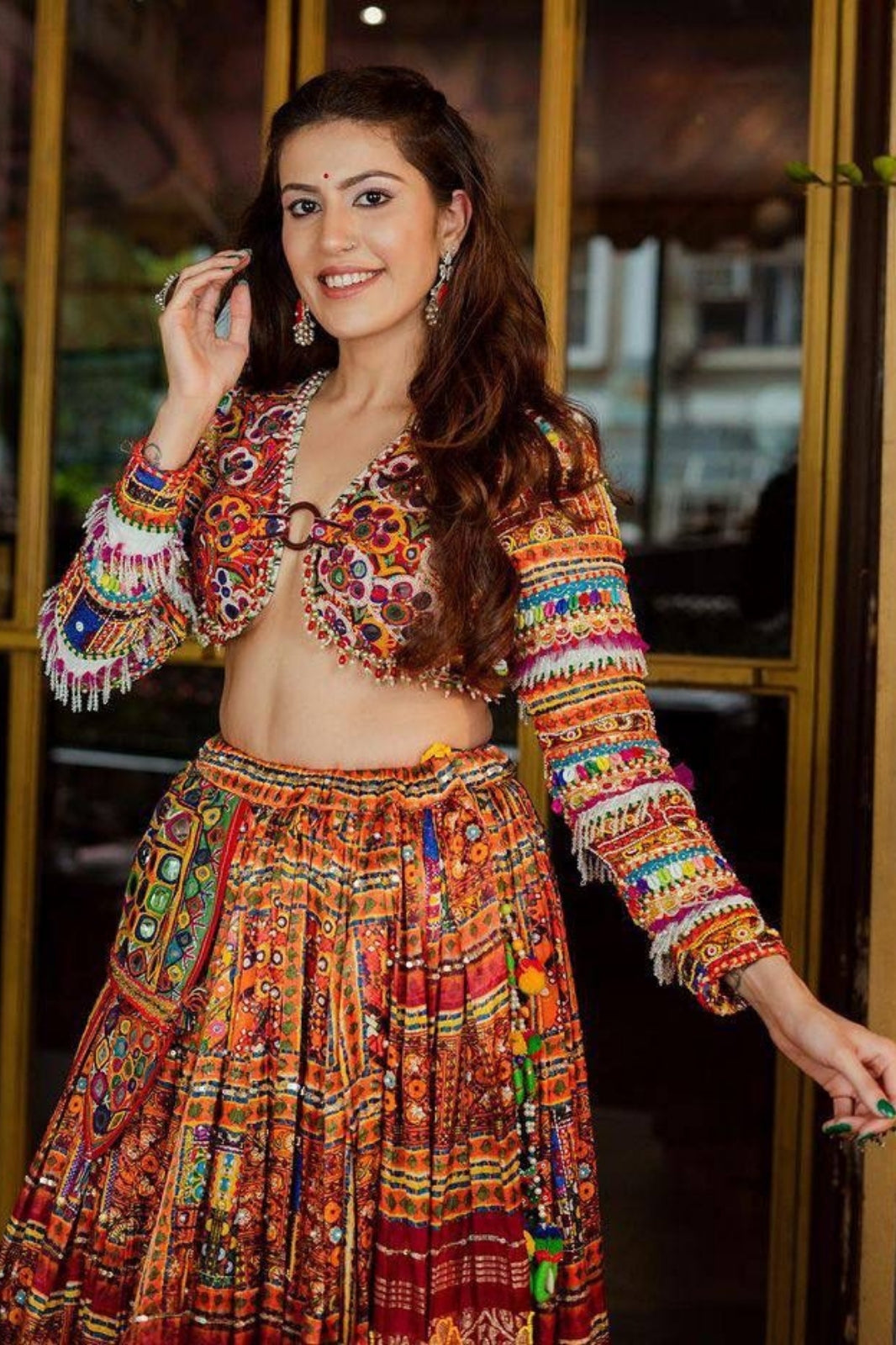 Designer Printed Lehenga Choli – Premium Butter Silk