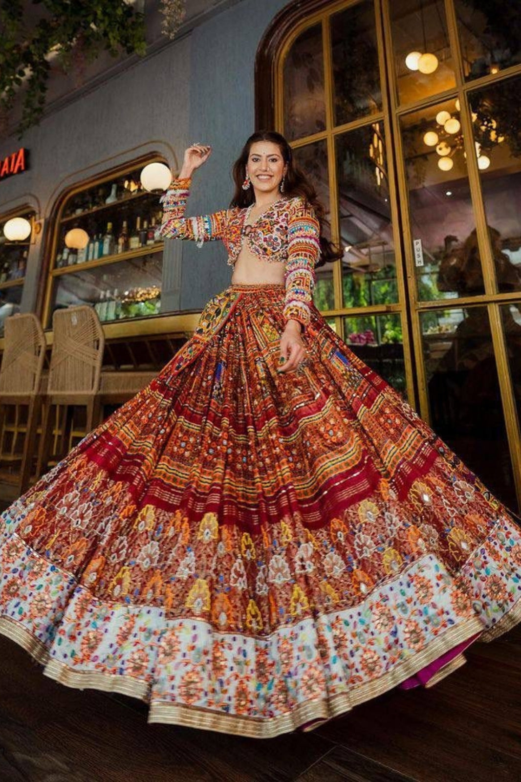 Designer Printed Lehenga Choli – Premium Butter Silk