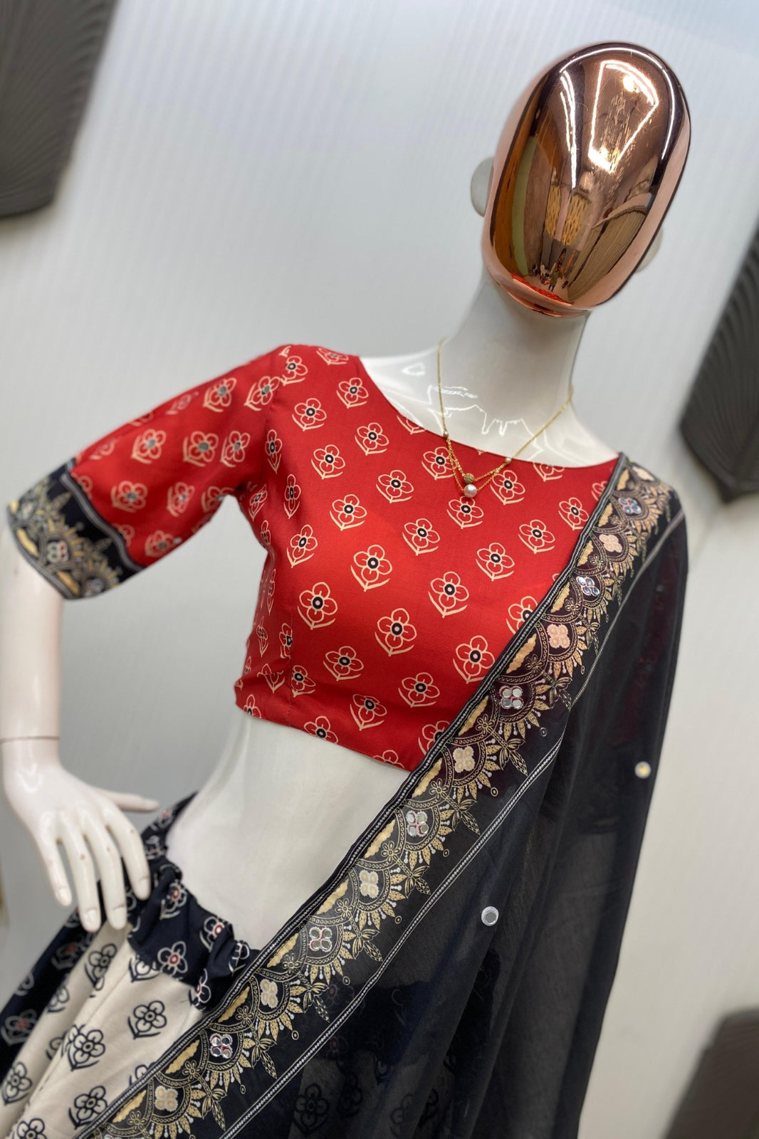 Exclusive Full Stitched Lehenga with Blouse – Navratri Special