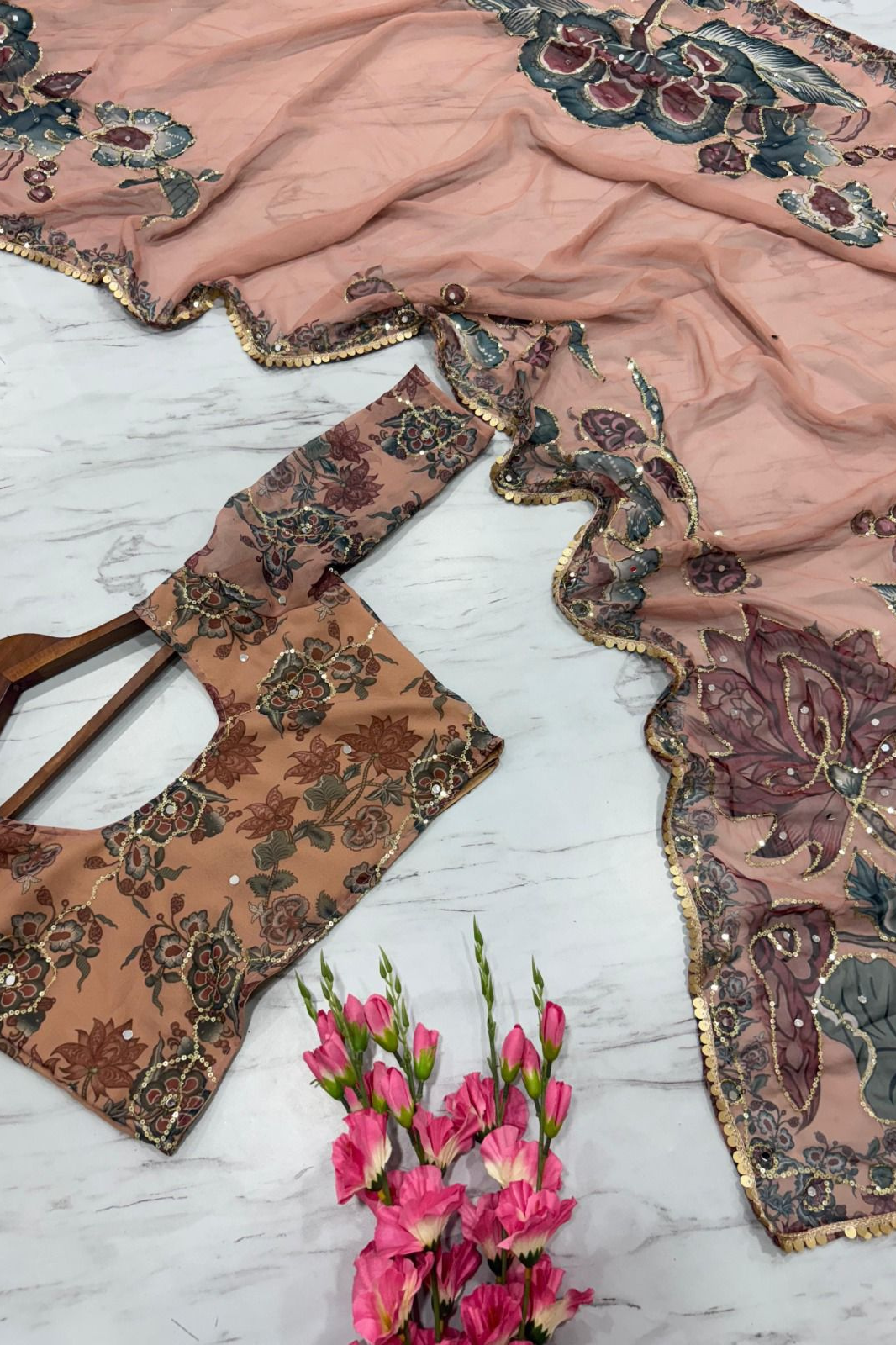 Desi Pardesi Creations Party Wear Saree Collection