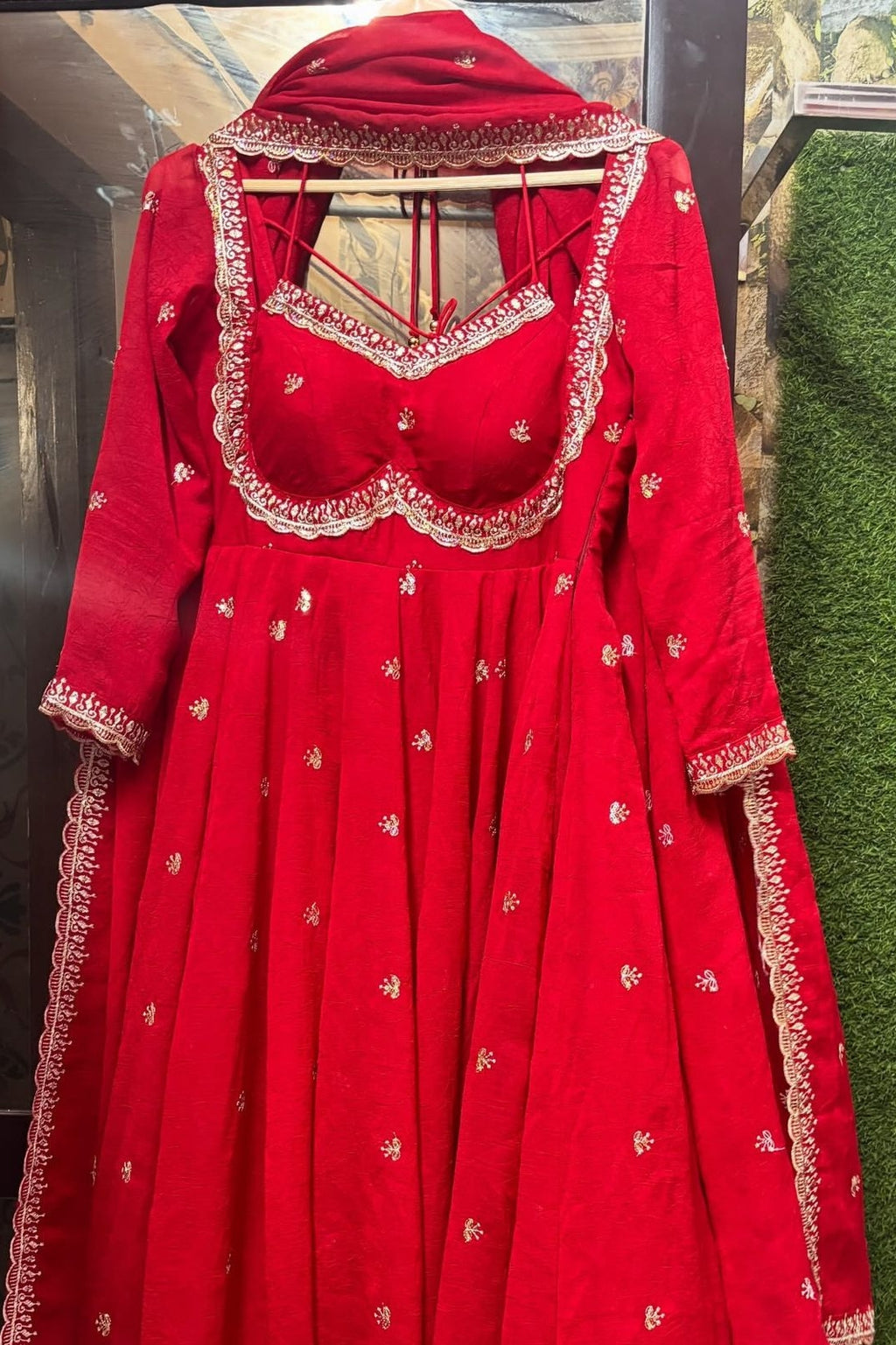 Premium Elegance 3-Piece Anarkali Set – Designer Comfort & Festive Charm