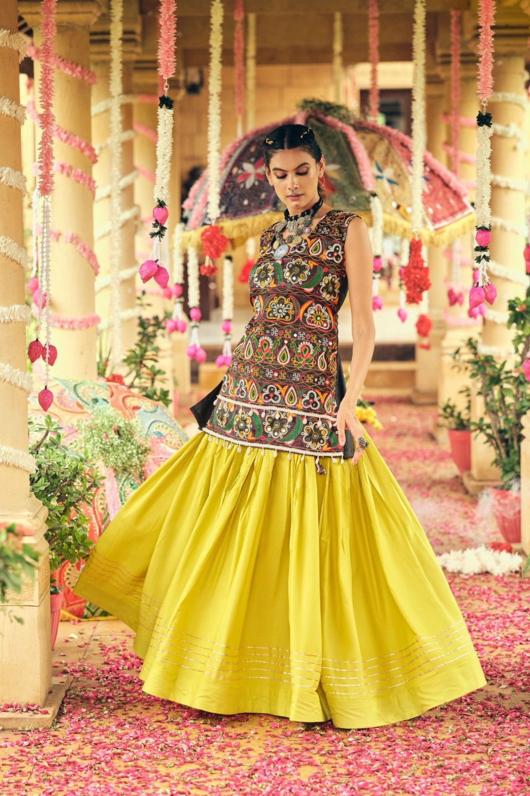 Desi Pardesi Creations – Exclusive Real Modeling Lehenga Choli Set