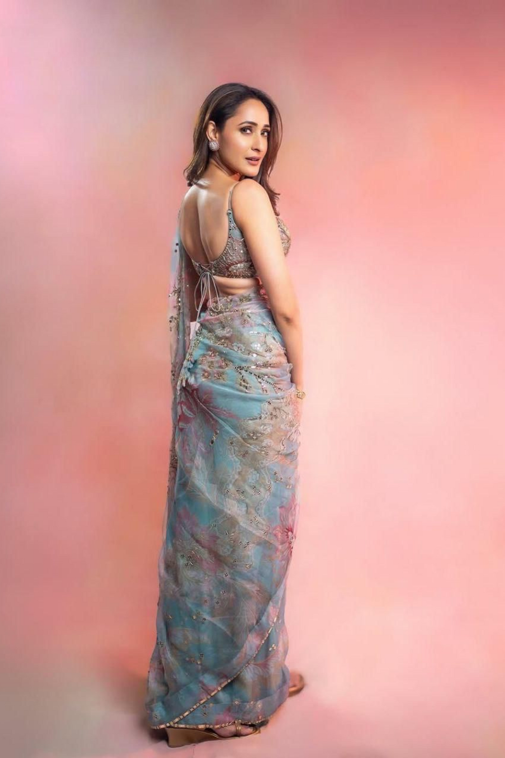 Designer Georgette Party Wear Saree