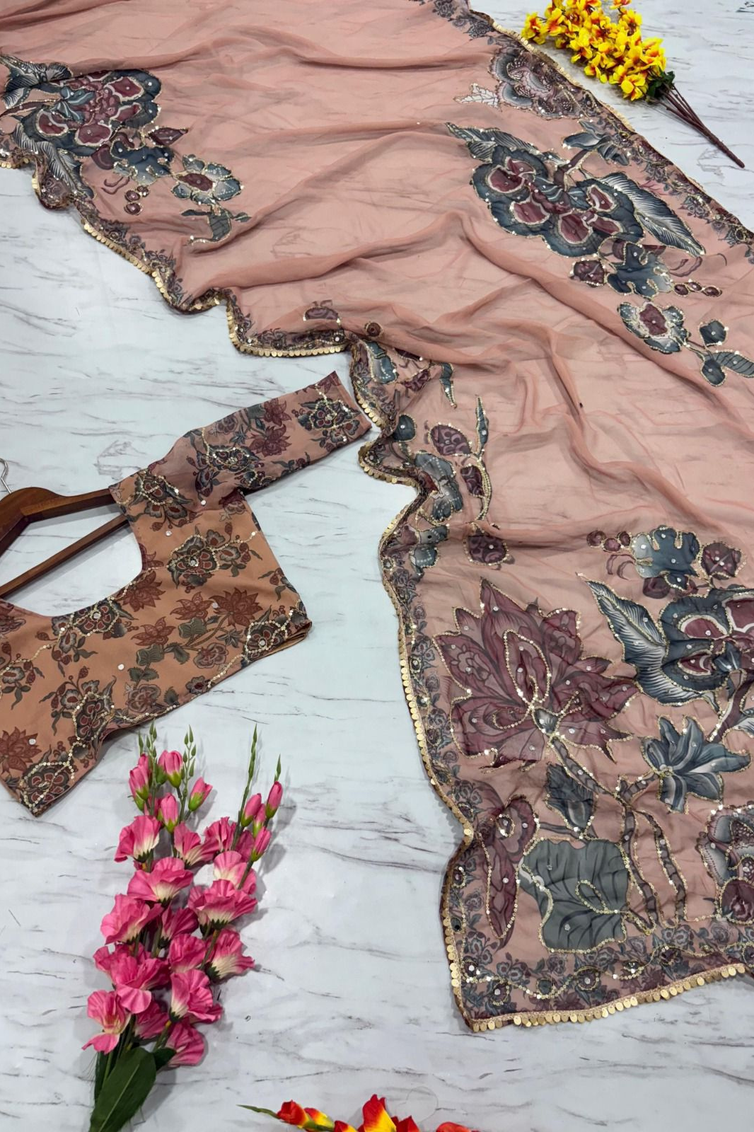 Desi Pardesi Creations Party Wear Saree Collection