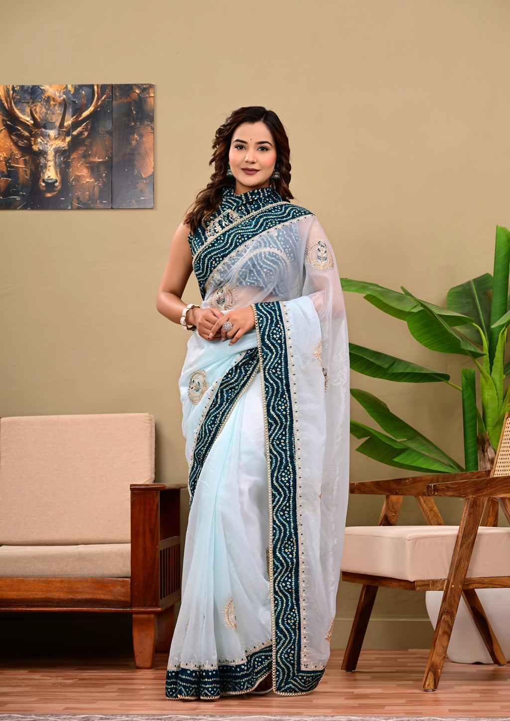 Full Saree Of Heavy quality  Tissue silk