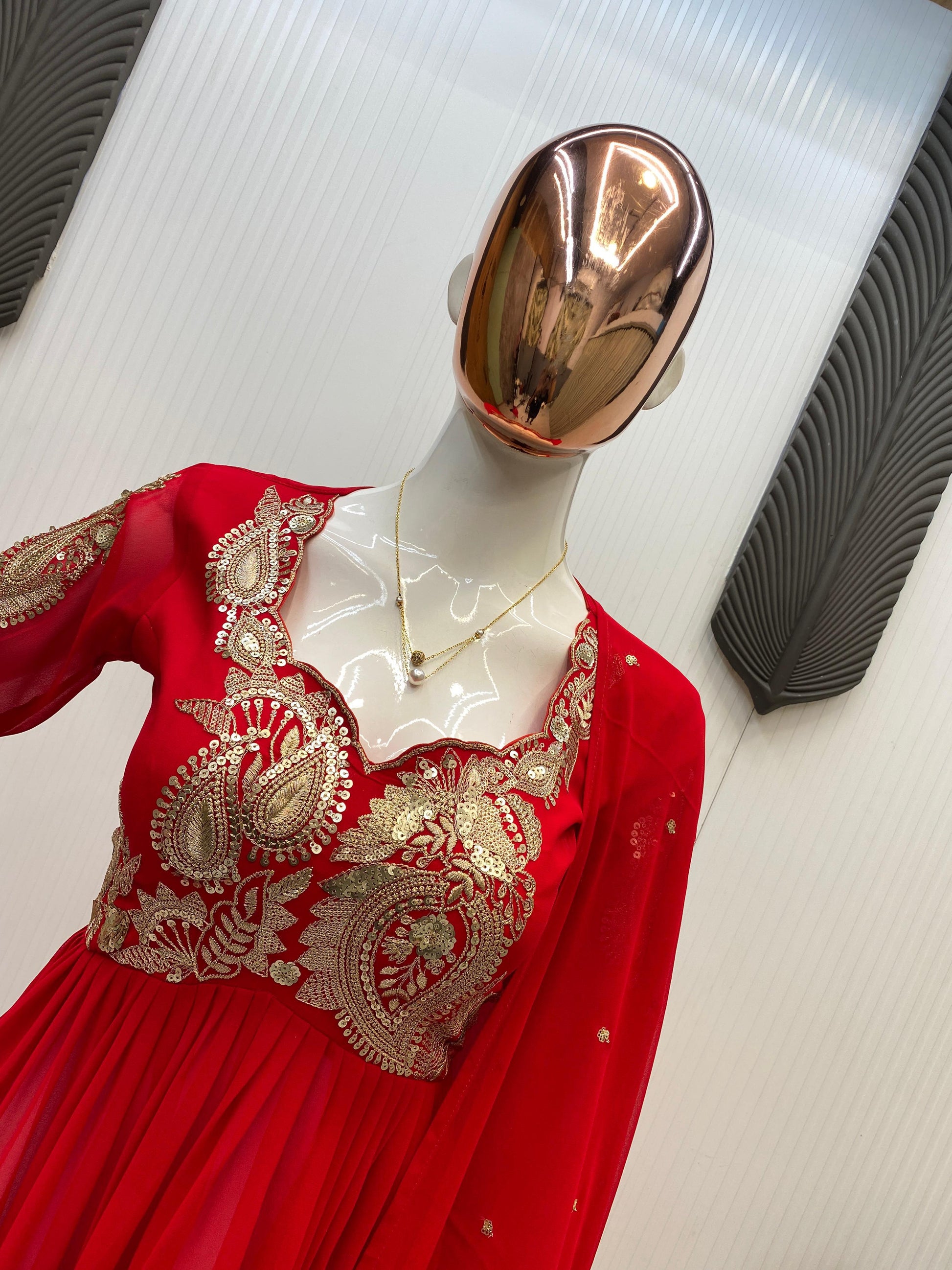 Exclusive Georgette Palazzo Set with Dupatta