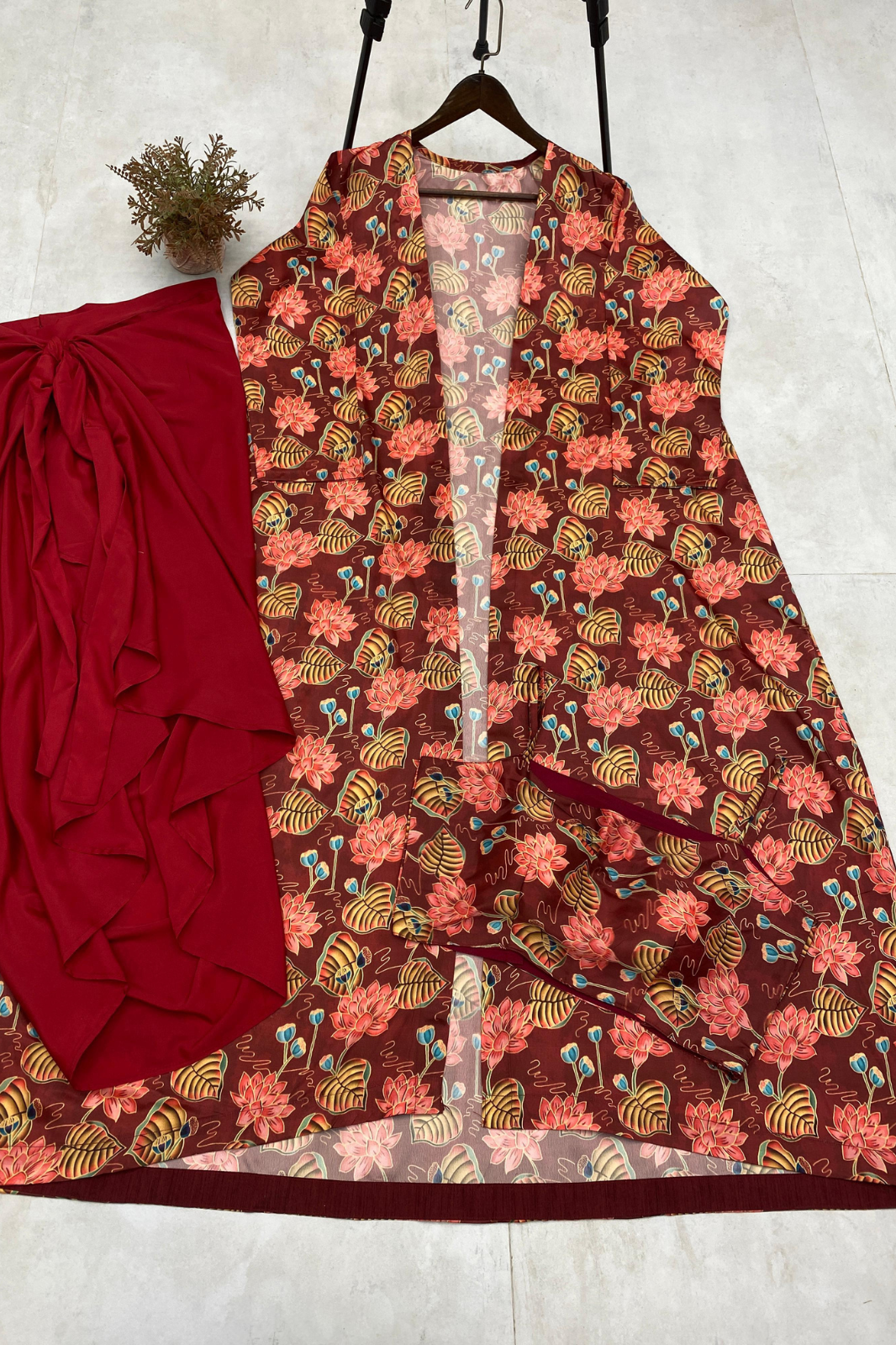 NEW Three-Piece Western Outfit for the Trendy Wedding Season
