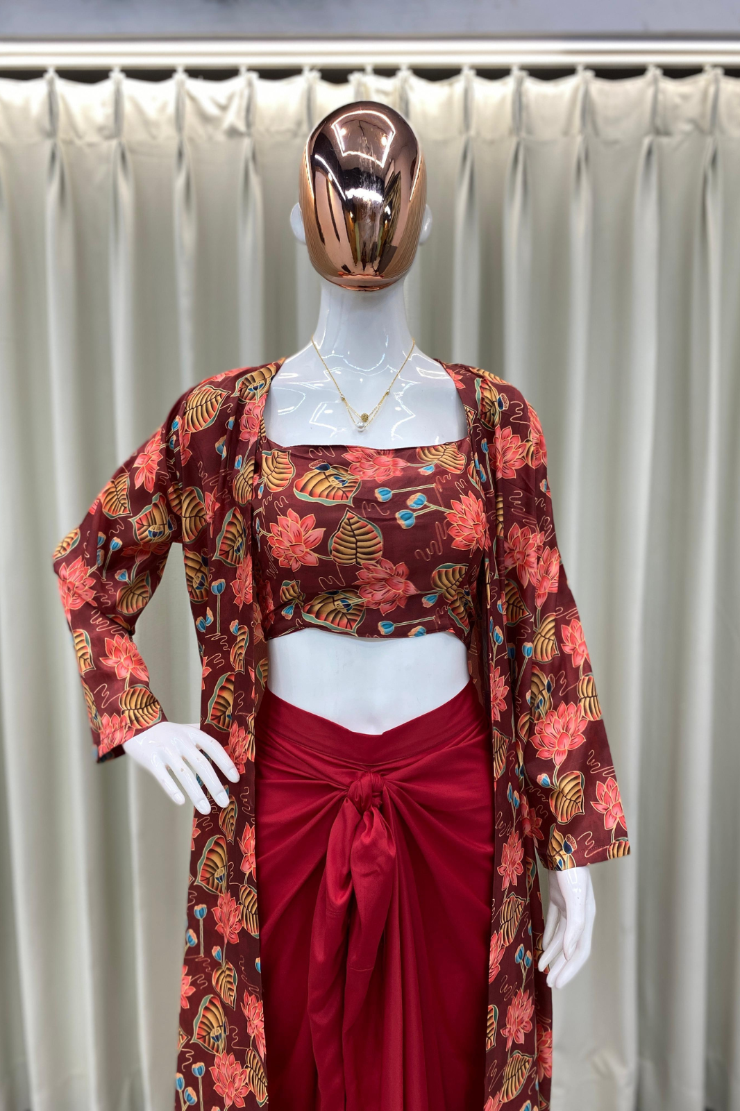 NEW Three-Piece Western Outfit for the Trendy Wedding Season