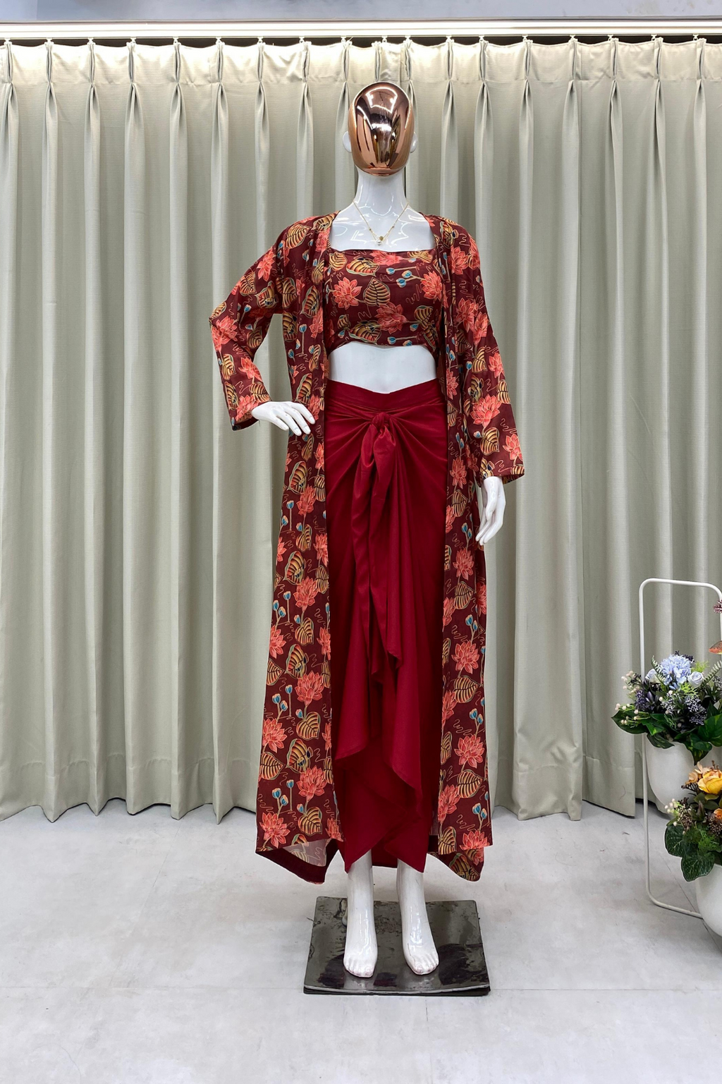 NEW Three-Piece Western Outfit for the Trendy Wedding Season