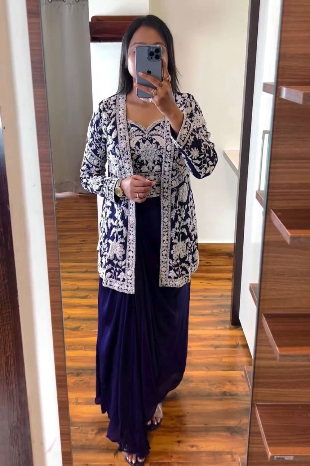 New Super Trending Party Wear Koti with Sarara