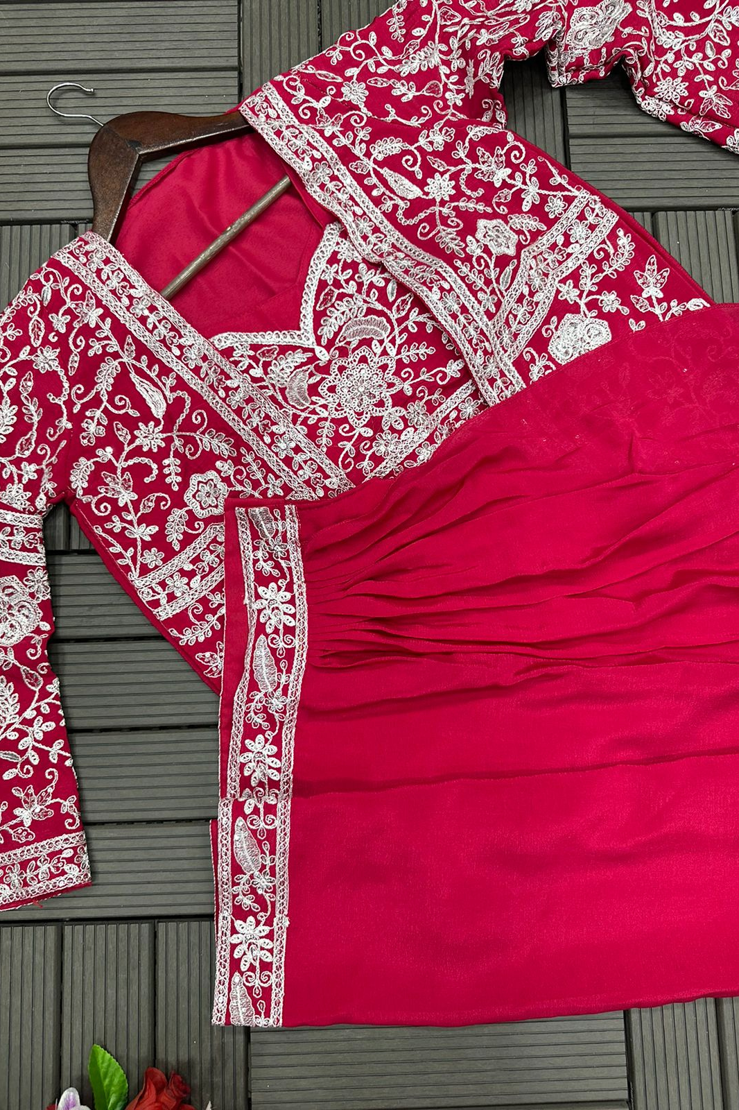 New Super Trending Party Wear Koti with Sarara