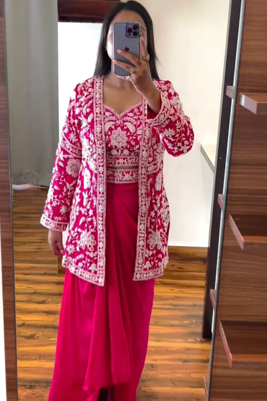 New Super Trending Party Wear Koti with Sarara