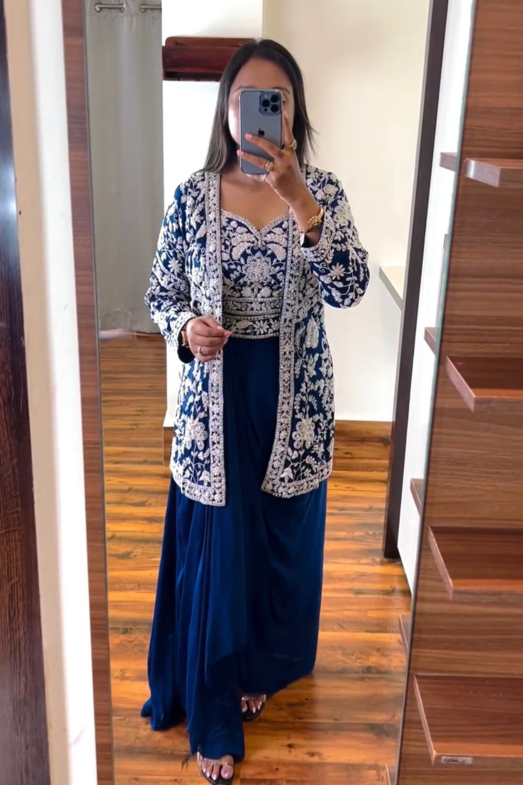 New Super Trending Party Wear Koti with Sarara